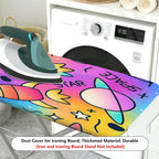 1-Piece Space Star Rocket  Ironing Board Cover, Universal Size, Without Board