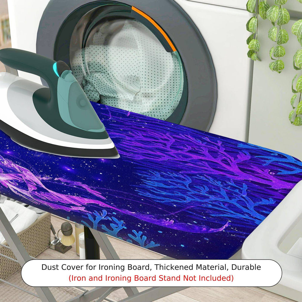 1-Piece Jellyfish Ocean Starry  Ironing Board Cover, Universal Size, Without Board