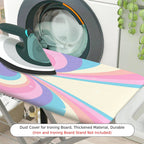 1-Piece Colorful Retro Butterfly  Ironing Board Cover, Universal Size, Without Board