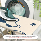 1-Piece Lucky Dog Happiness  Ironing Board Cover, Universal Size, Without Board