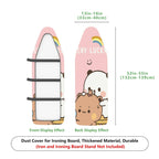 1-Piece Cute Animal Rainbow  Ironing Board Cover, Universal Size, Without Board