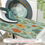 1-Piece Floral Pattern Colorful Retro  Ironing Board Cover, Universal Size, Without Board