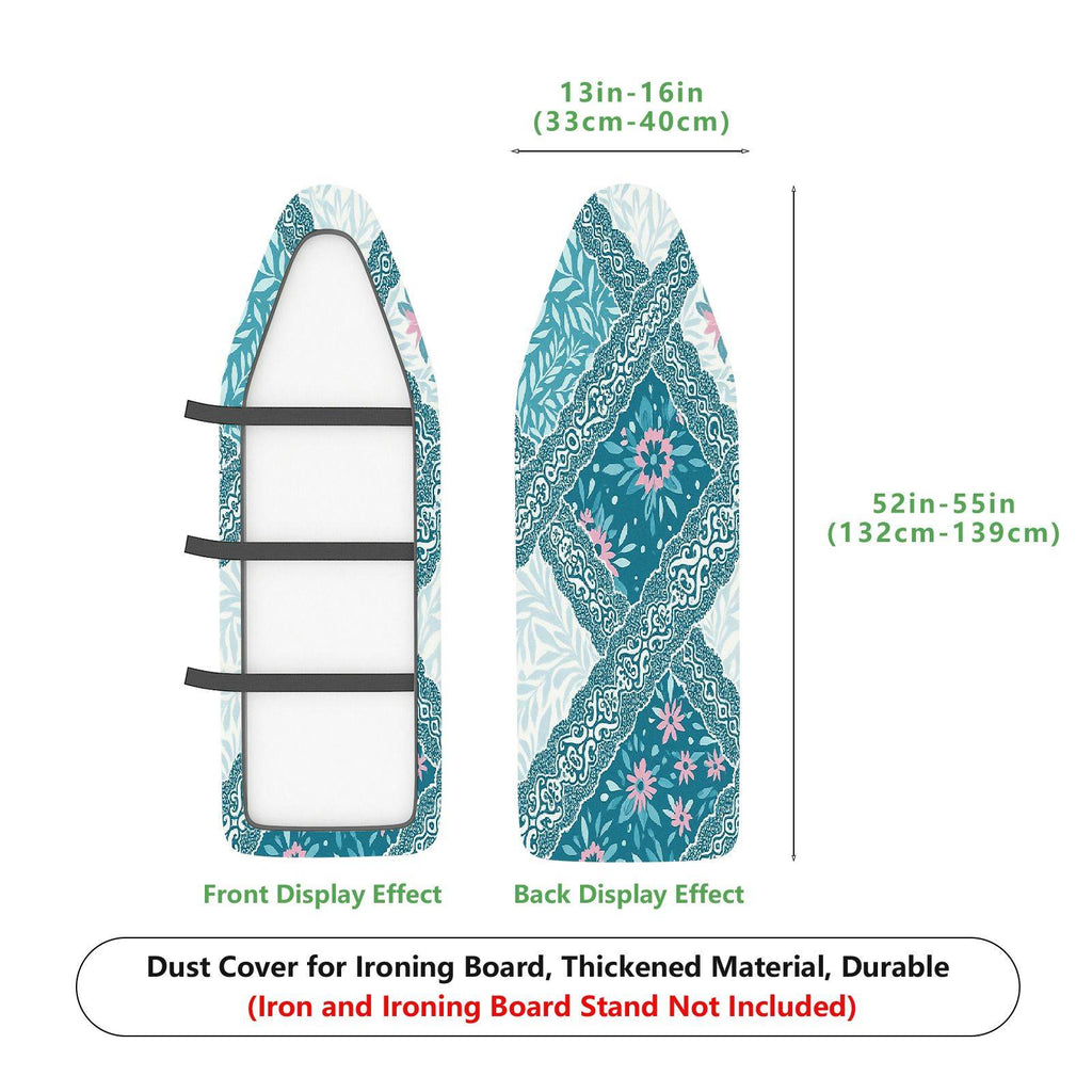 1-Piece Floral Bohemian Retro  Ironing Board Cover, Universal Size, Without Board