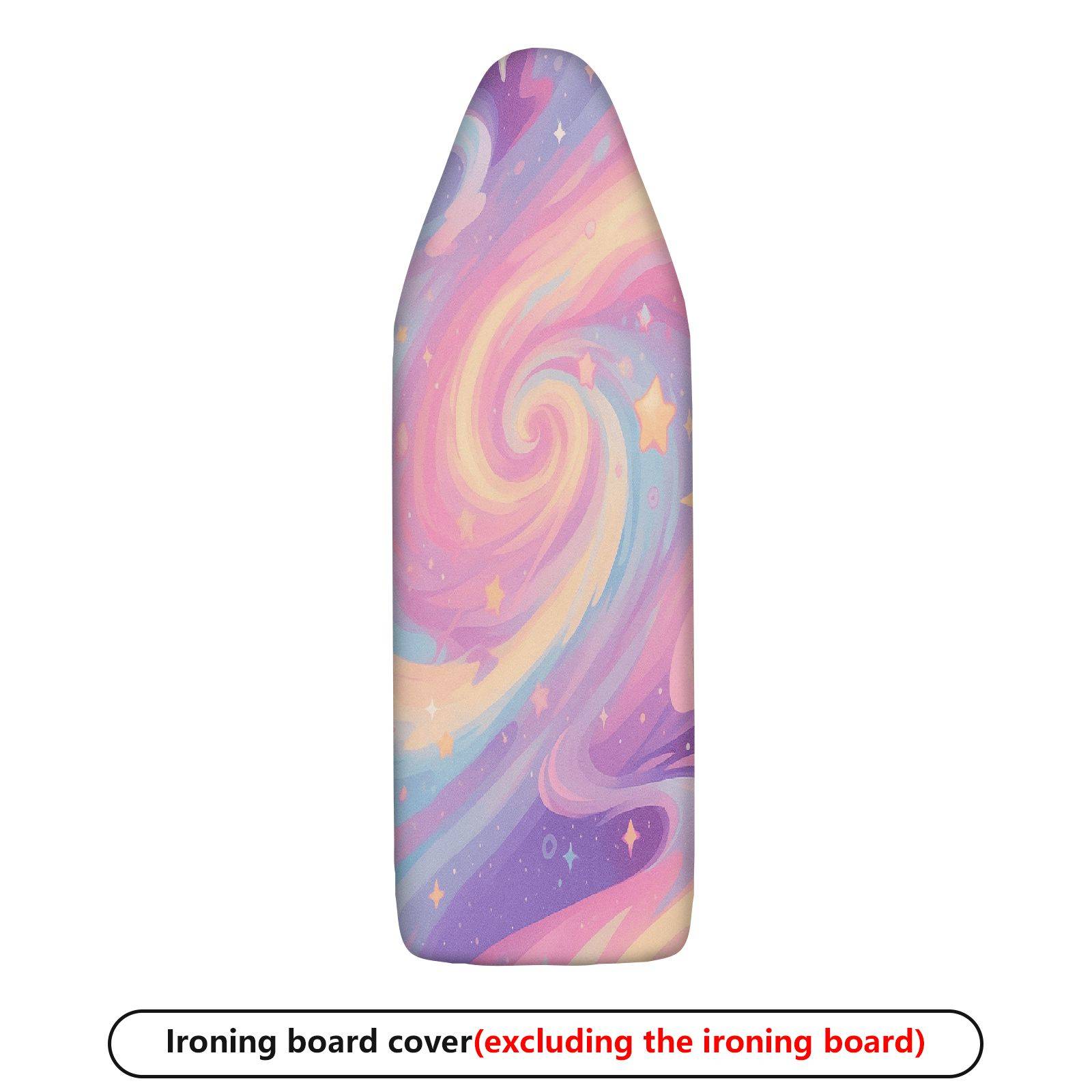 1-Piece Galaxy Starry Swirl Pastel  Ironing Board Cover, Universal Size, Without Board