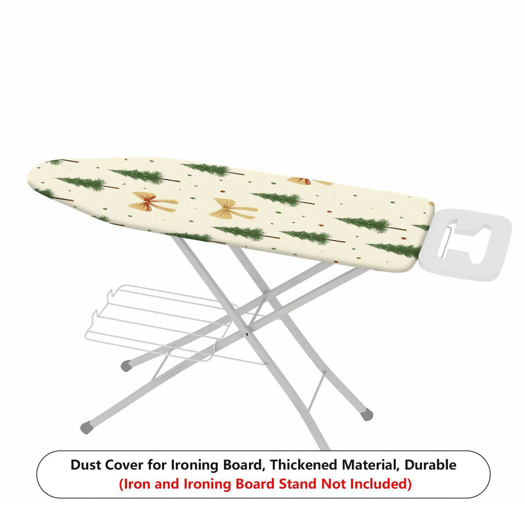 1-Piece Christmas Tree Bow Star  Ironing Board Cover, Universal Size, Without Board