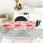 1-Piece Strawberry Bow Flower  Ironing Board Cover, Universal Size, Without Board