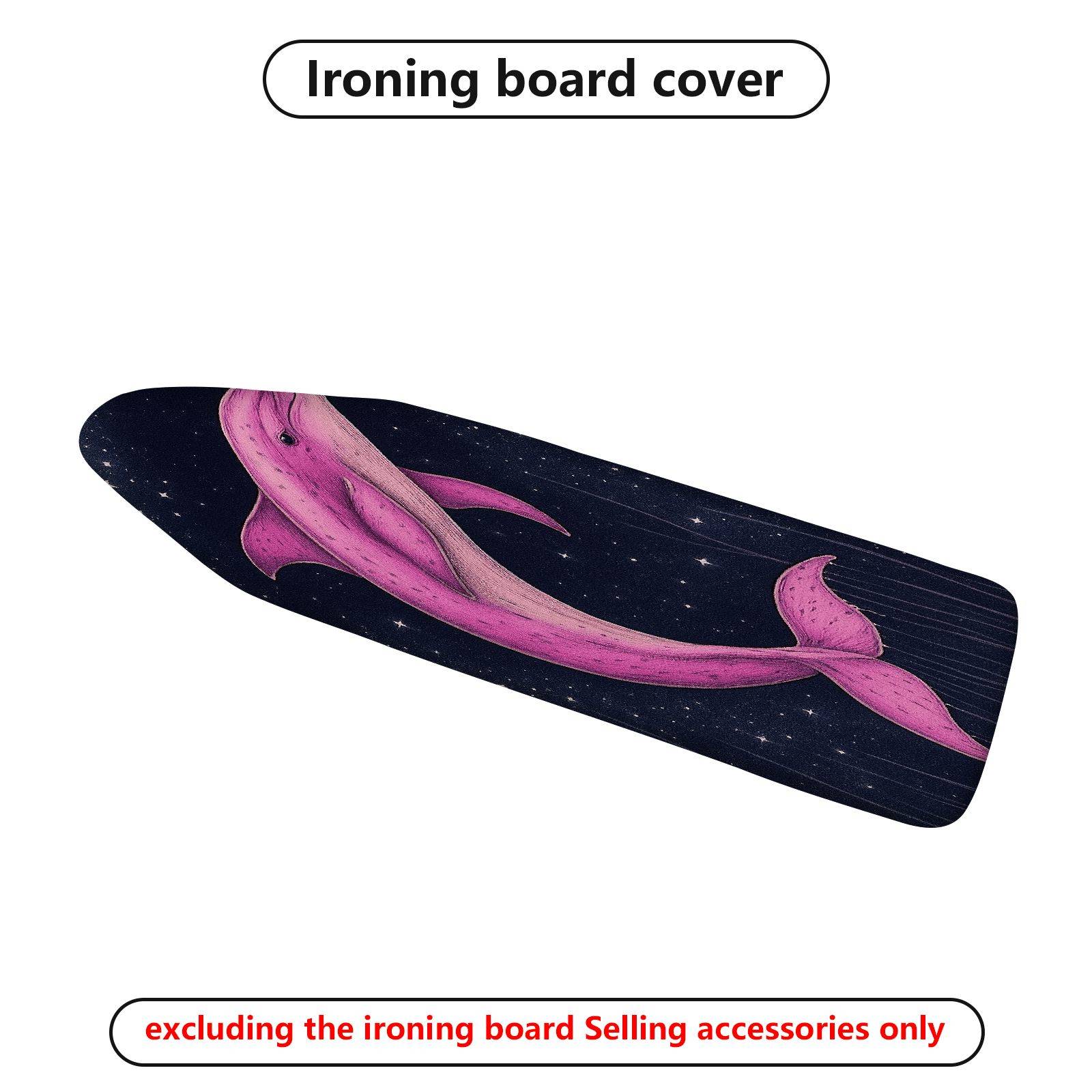 1-Piece Galaxy Whale Starry  Ironing Board Cover, Universal Size, Without Board