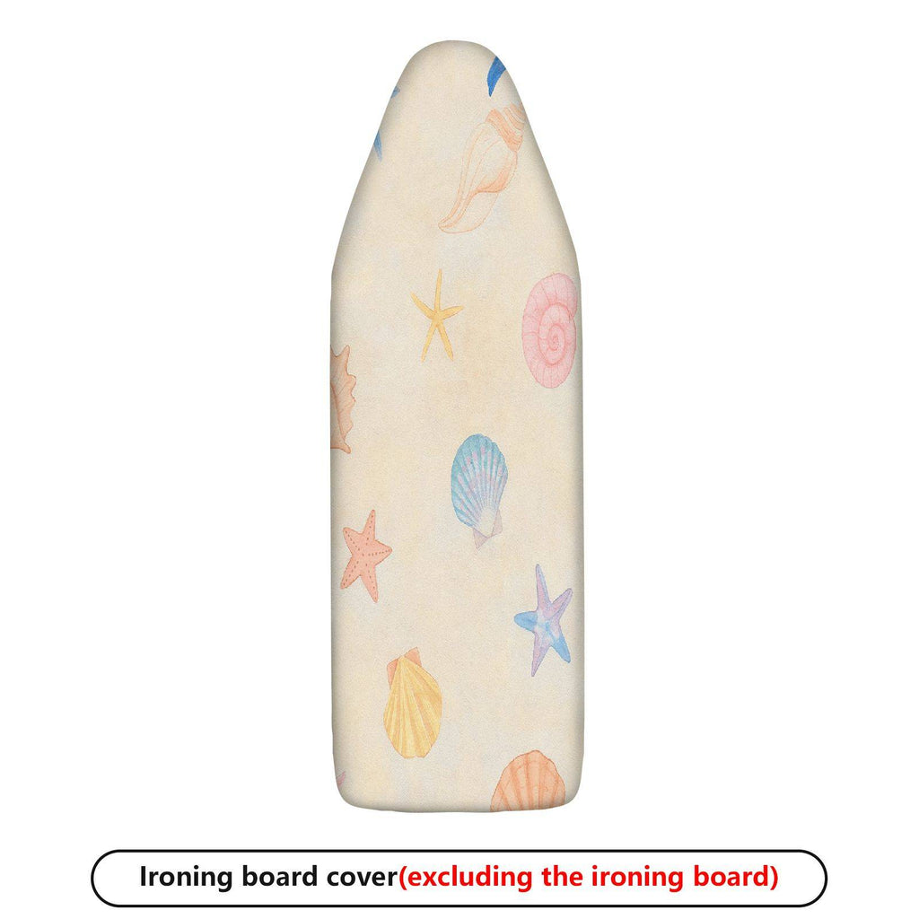 1-Piece Seashell Starfish Nautical  Ironing Board Cover, Universal Size, Without Board