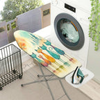 1-Piece Colorful Cat Abstract  Ironing Board Cover, Universal Size, Without Board
