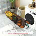 1-Piece Halloween Pumpkin Cat  Ironing Board Cover, Universal Size, Without Board