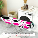 1-Piece Polka Dot Swirl Star  Ironing Board Cover, Universal Size, Without Board