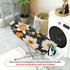 1-Piece Floral Retro Elegant  Ironing Board Cover, Universal Size, Without Board