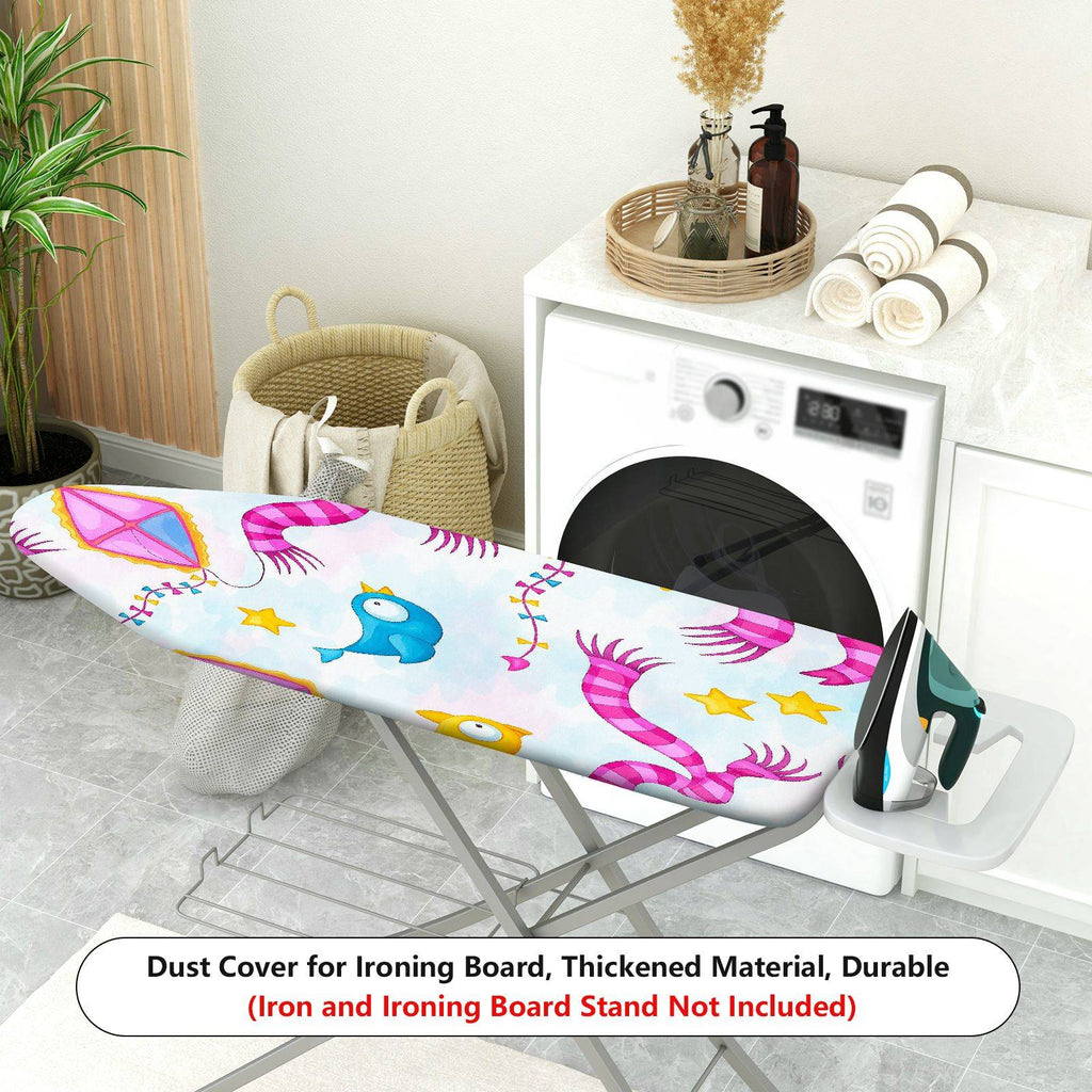1-Piece Bird Kite Star  Ironing Board Cover, Universal Size, Without Board