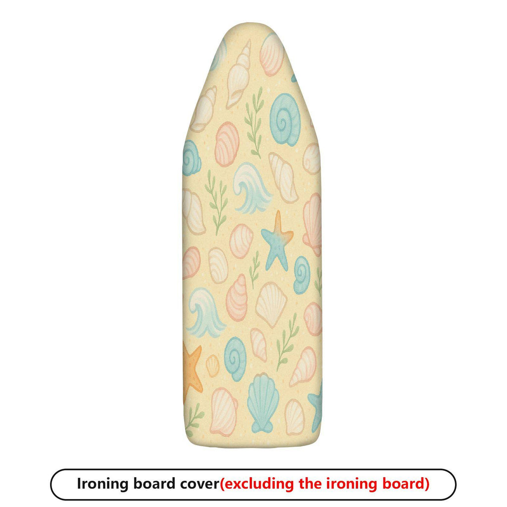 1-Piece Sea Shell Starfish Wave  Ironing Board Cover, Universal Size, Without Board