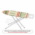 1-Piece Christmas Festive Geometric Tree  Ironing Board Cover, Universal Size, Without Board