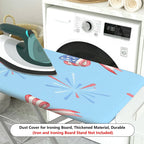 1-Piece USA flag star stripe pattern  Ironing Board Cover, Universal Size, Without Board