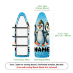 1-Piece Penguin  Fun  Ironing Board Cover, Universal Size, Without Board