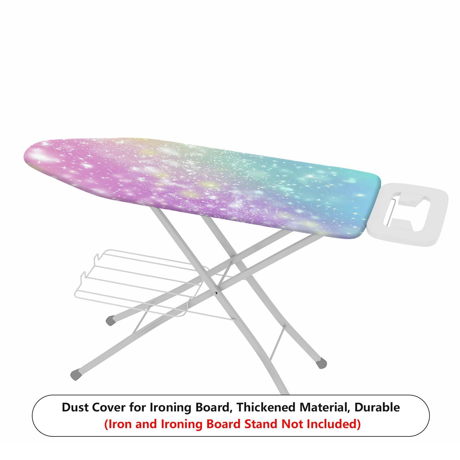1-Piece Gradient Sparkle Star Glitter  Ironing Board Cover, Universal Size, Without Board