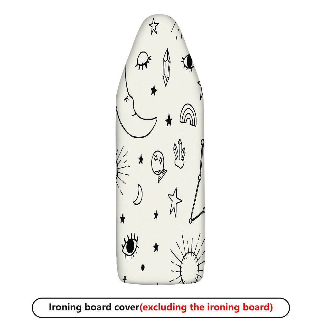 1-Piece Moon Stars Constellation  Ironing Board Cover, Universal Size, Without Board