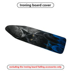 1-Piece Black Cat Moon Night  Ironing Board Cover, Universal Size, Without Board