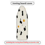 1-Piece Black Cat Pumpkin Halloween  Ironing Board Cover, Universal Size, Without Board