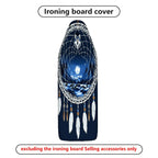 1-Piece Dreamcatcher Wolf Moonlight  Ironing Board Cover, Universal Size, Without Board