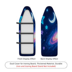 1-Piece Galaxy Stars Moon  Ironing Board Cover, Universal Size, Without Board