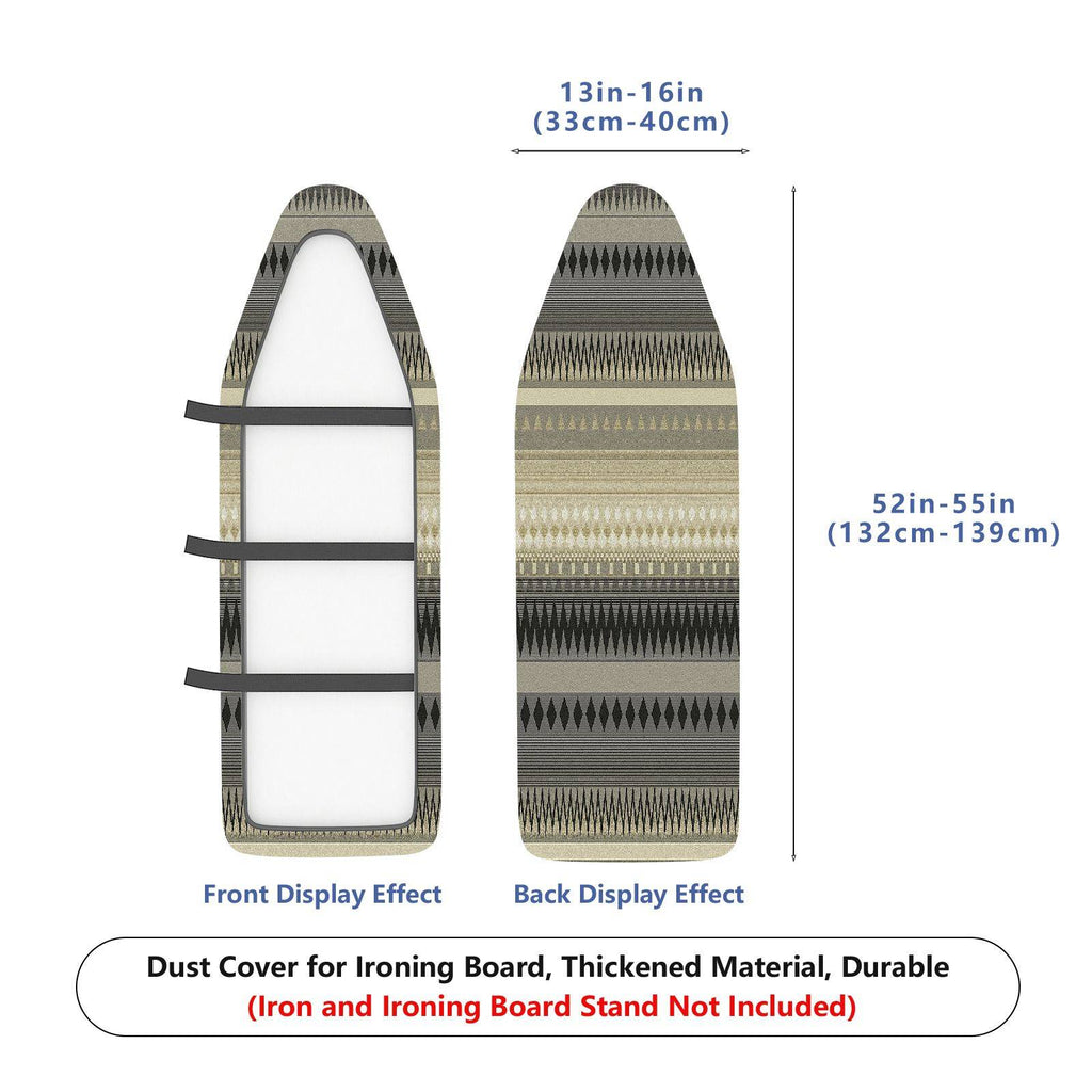 1-Piece Geometric Striped Pattern Modern  Ironing Board Cover, Universal Size, Without Board