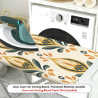 1-Piece Iron Art Floral Retro  Ironing Board Cover, Universal Size, Without Board