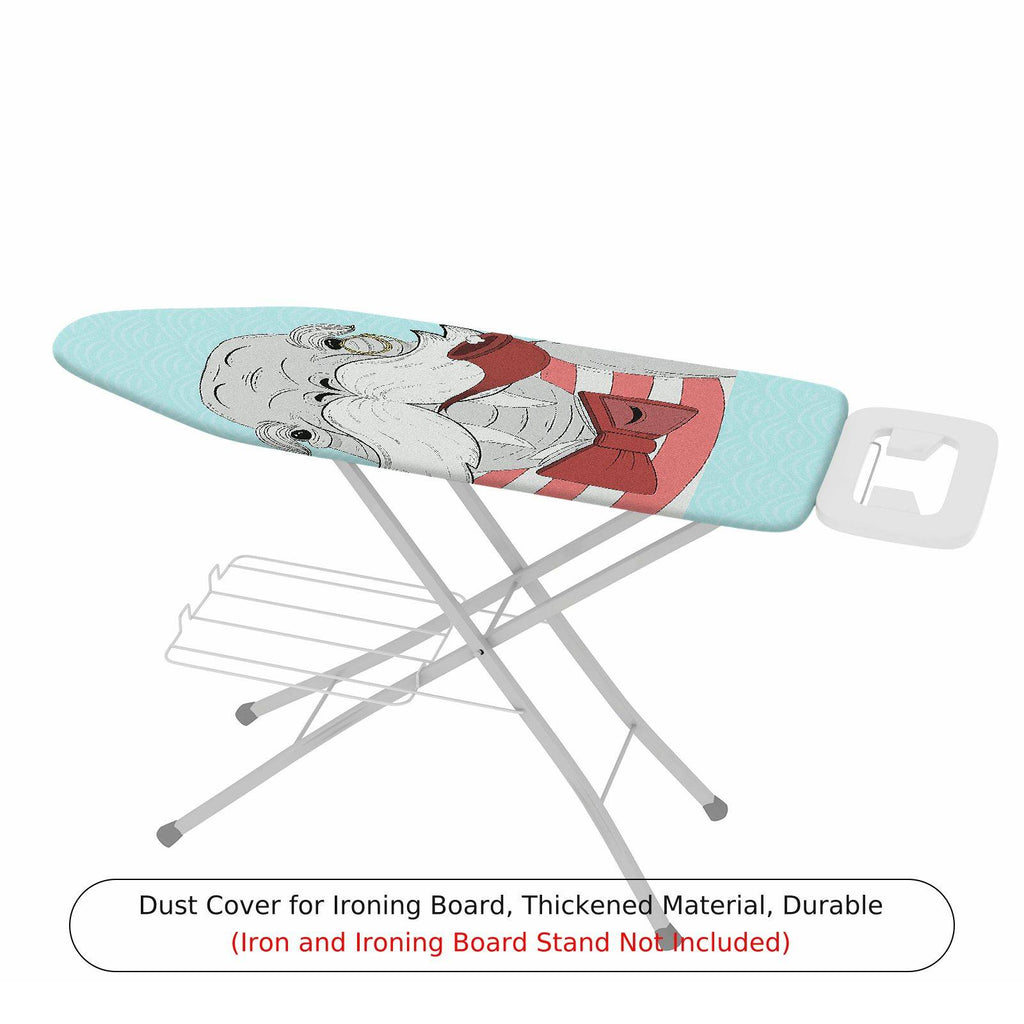 1-Piece Christmas Santa Claus  Ironing Board Cover, Universal Size, Without Board