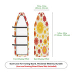 1-Piece Floral Star Colorful  Ironing Board Cover, Universal Size, Without Board