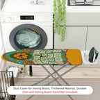1-Piece Floral Colorful Retro  Ironing Board Cover, Universal Size, Without Board