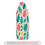 1-Piece Tropical Floral Leaves Pattern Decorative  Ironing Board Cover, Universal Size, Without Board