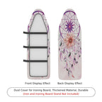 1-Piece Dreamcatcher Flower Feather  Ironing Board Cover, Universal Size, Without Board