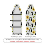 1-Piece Cat Sunflower Leaf  Ironing Board Cover, Universal Size, Without Board