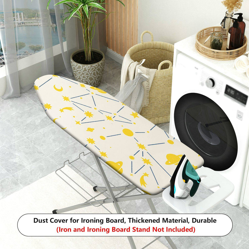 1-Piece Star Moon Galaxy  Ironing Board Cover, Universal Size, Without Board