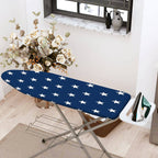 1-Piece Star Pattern Blue American  Ironing Board Cover, Universal Size, Without Board