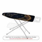 1-Piece Moon Star Pattern Golden  Ironing Board Cover, Universal Size, Without Board