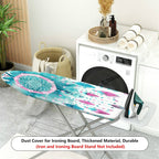 1-Piece Dreamcatcher Feather Pink  Ironing Board Cover, Universal Size, Without Board