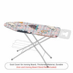 1-Piece Cat Unicorn Rainbow  Ironing Board Cover, Universal Size, Without Board