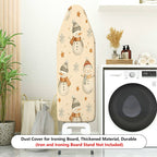 1-Piece Snowman Star Winter  Ironing Board Cover, Universal Size, Without Board