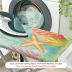 1-Piece Underwater Seahorse Starfish  Ironing Board Cover, Universal Size, Without Board