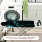 1-Piece Cat Butterfly Glow  Ironing Board Cover, Universal Size, Without Board