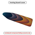 1-Piece Retro Orange Scales  Ironing Board Cover, Universal Size, Without Board