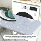 1-Piece Floral Clouds Stars  Ironing Board Cover, Universal Size, Without Board