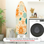 1-Piece Colorful Abstract Star Sun  Ironing Board Cover, Universal Size, Without Board