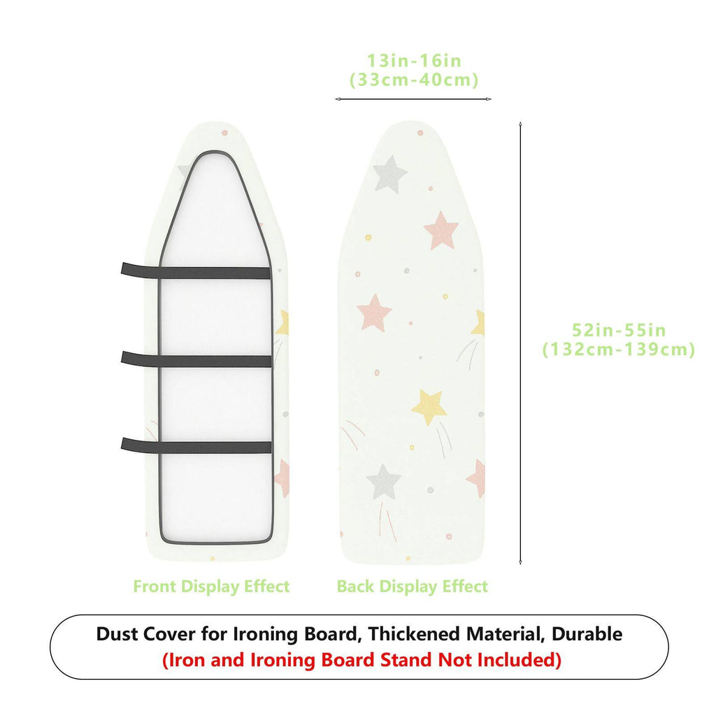 1-Piece Star Pattern Colorful  Ironing Board Cover, Universal Size, Without Board