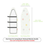 1-Piece Star Pattern Colorful  Ironing Board Cover, Universal Size, Without Board