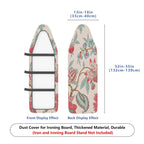 1-Piece Floral Vintage Retro  Ironing Board Cover, Universal Size, Without Board