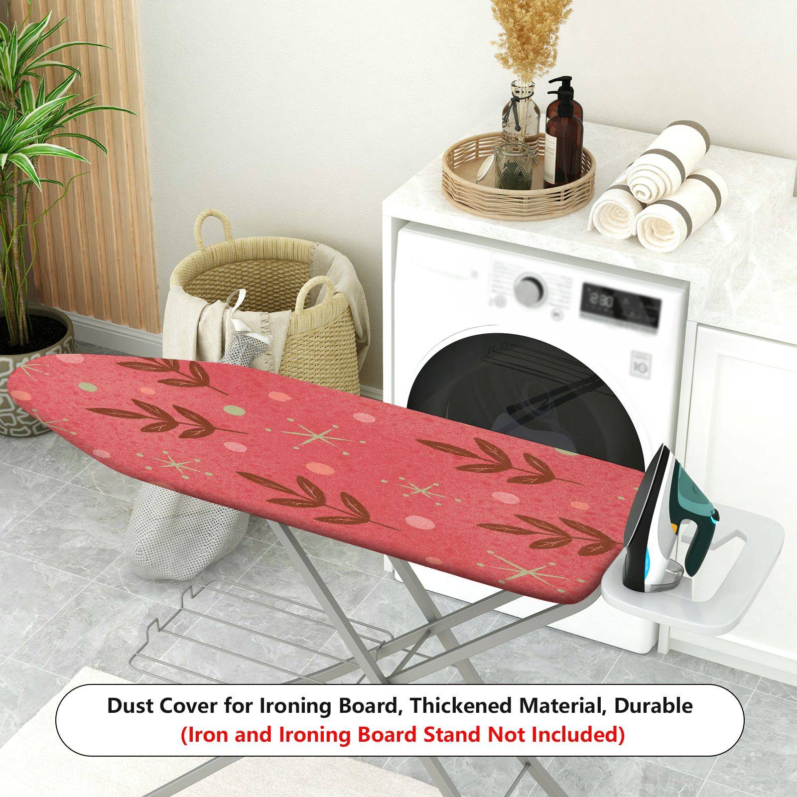 1-Piece Leaf Polka dot Star  Ironing Board Cover, Universal Size, Without Board